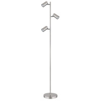 Robby Stehleuchte Metall Nickel Matt, 3X Gu10 Led 3