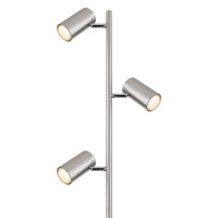 Robby Stehleuchte Metall Nickel Matt, 3X Gu10 Led 4