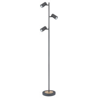 Robby Stehleuchte Metall Graphit, 3X Gu10 Led 3
