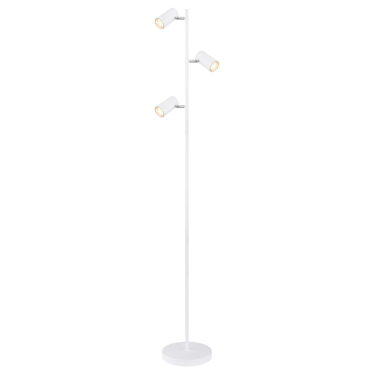 Robby Stehleuchte Metall Weiß, 3X Gu10 Led