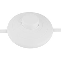 Globo 57910SW Robby Stehleuchte Metall Weiß, 3X Gu10 L
