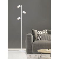 Robby Stehleuchte Metall Weiß, 3X Gu10 Led 2