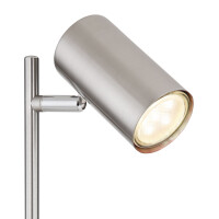 Robby Tischleuchte Metall Nickel Matt, 1X Gu10 Led 4