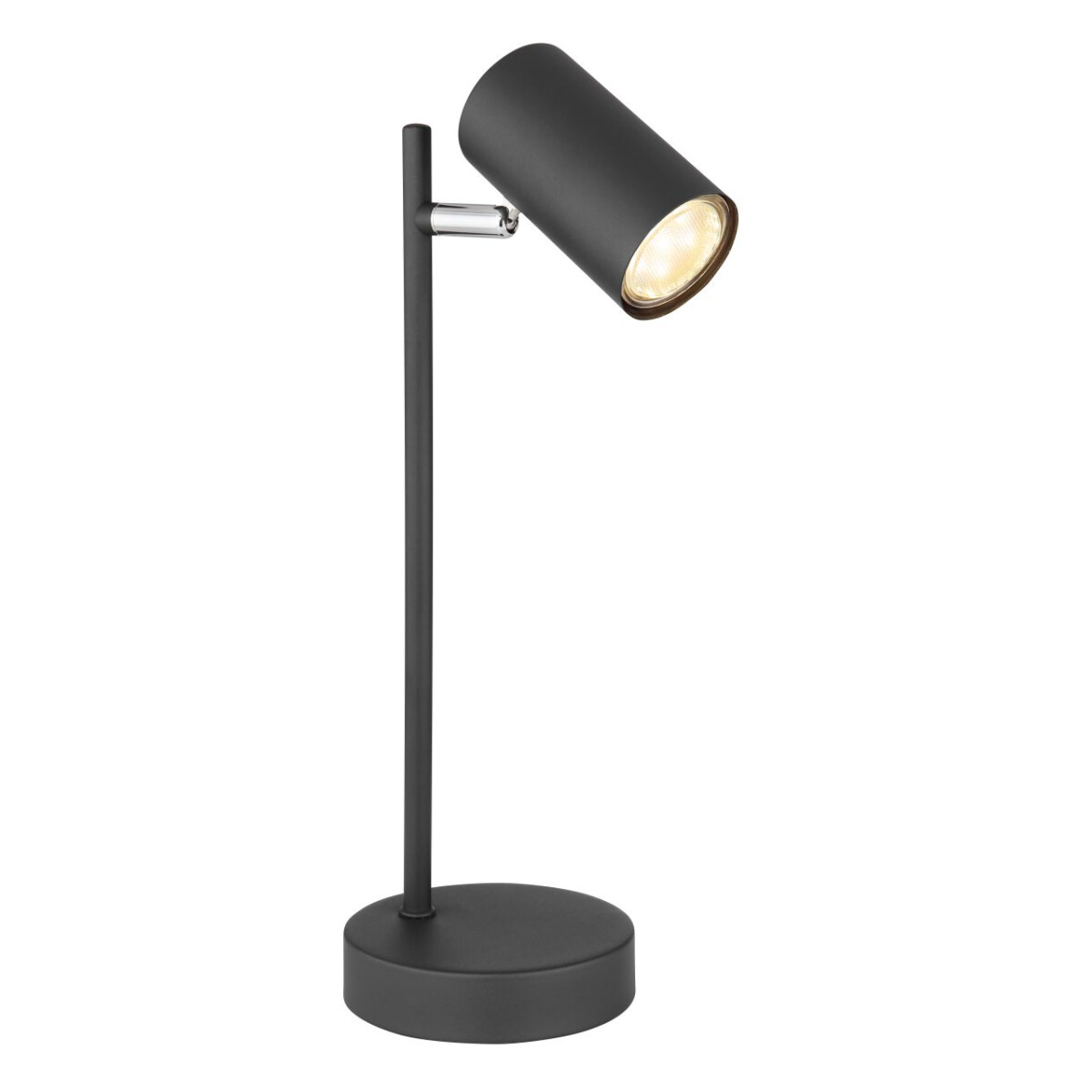 Robby Tischleuchte Metall Schwarz Matt, 1X Gu10 Led