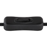 Globo 57910TB Robby Tischleuchte Metall Schwarz Matt, 1X Gu1