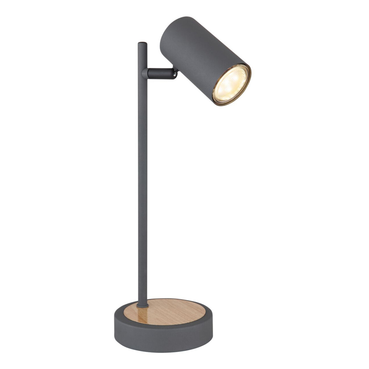Robby Tischleuchte Metall Graphit, 1X Gu10 Led