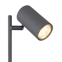 Globo 57910TG Robby Tischleuchte Metall Graphit, 1X Gu10 Led
