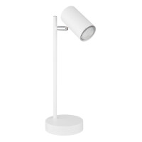 Globo 57910TW Robby Tischleuchte Metall Weiß, 1X Gu10 