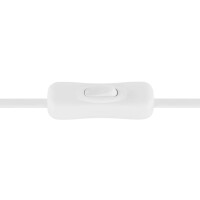 Globo 57910TW Robby Tischleuchte Metall Weiß, 1X Gu10 