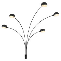 Globo 58228NB Seymour Stehleuchte Metall Schwarz, 5X E14 4