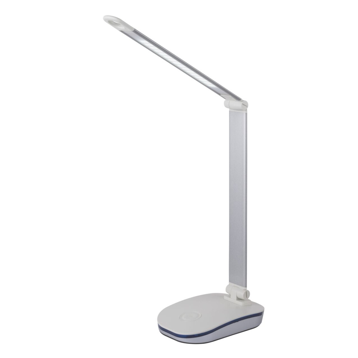 Talisa Tischleuchte Kunststoff Silberfarben, Led