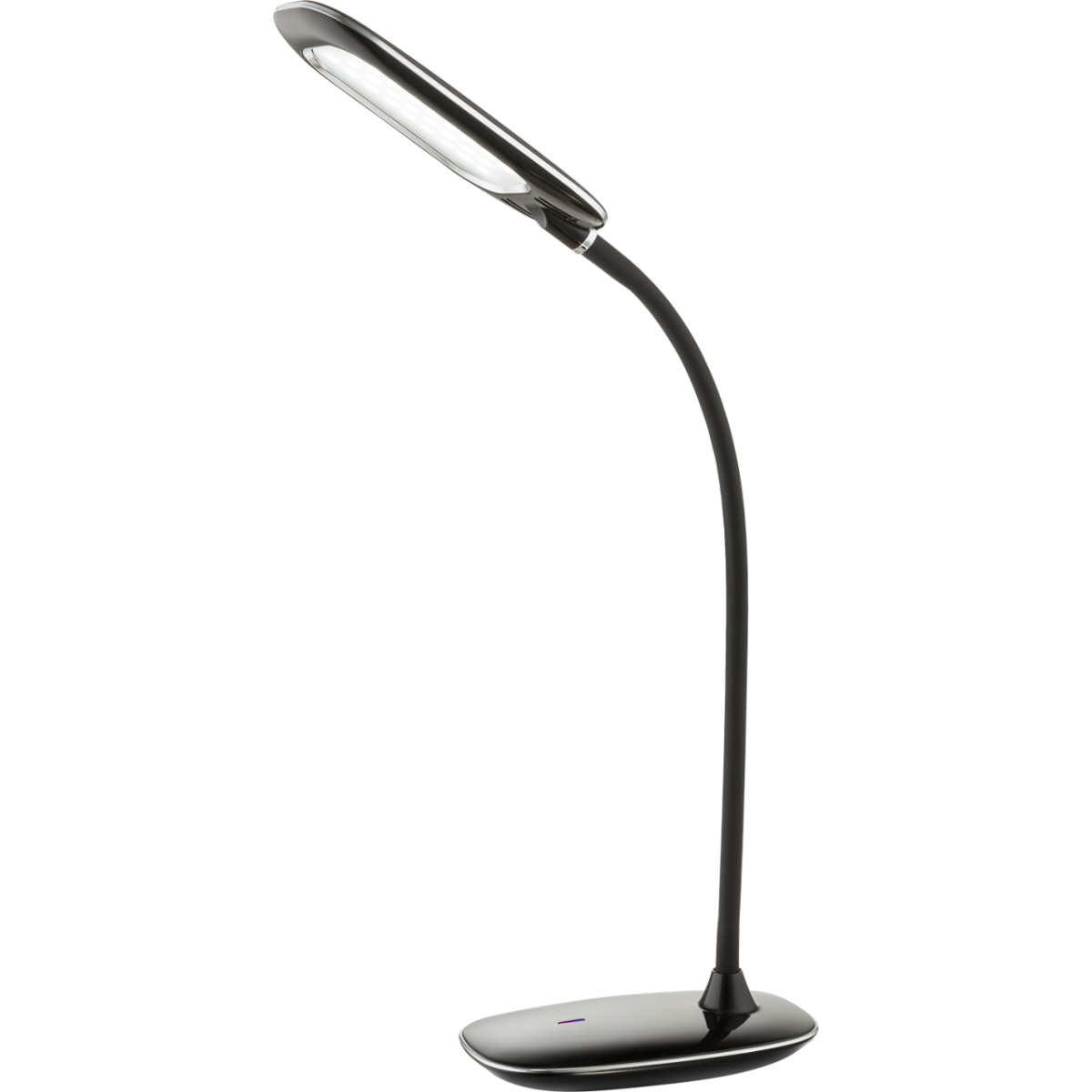 Minea I Tischleuchte Kunststoff Schwarz, Led