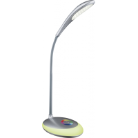 Globo 58265 Minea Tischleuchte Kunststoff Silber Metallic, L
