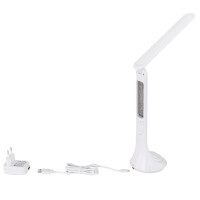 Tyrell Tischleuchte Kunststoff Weiß, 1X Led 5