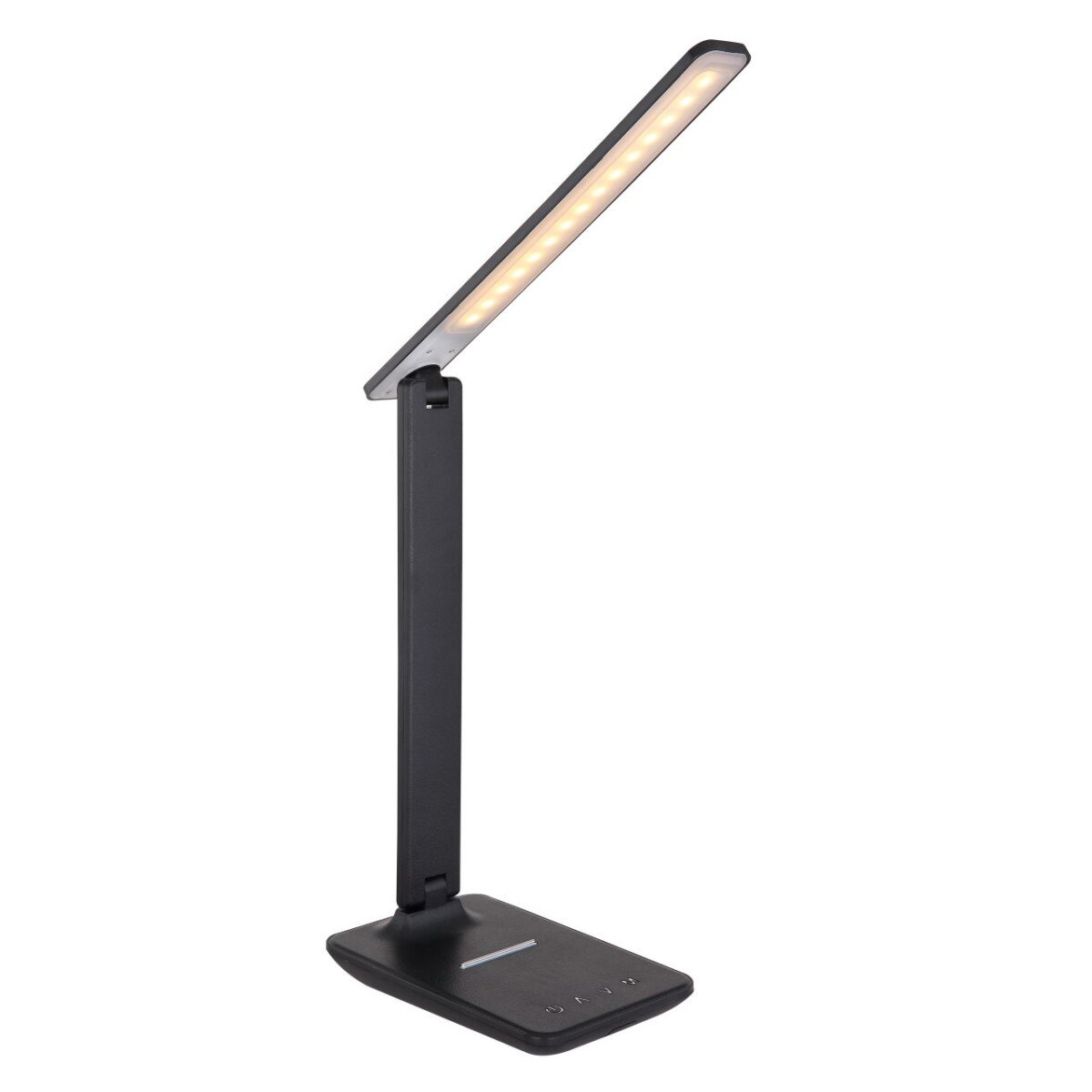 Bulla Tischleuchte Kunststoff Schwarz, Led