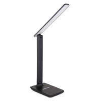 Bulla Tischleuchte Kunststoff Schwarz, Led 4