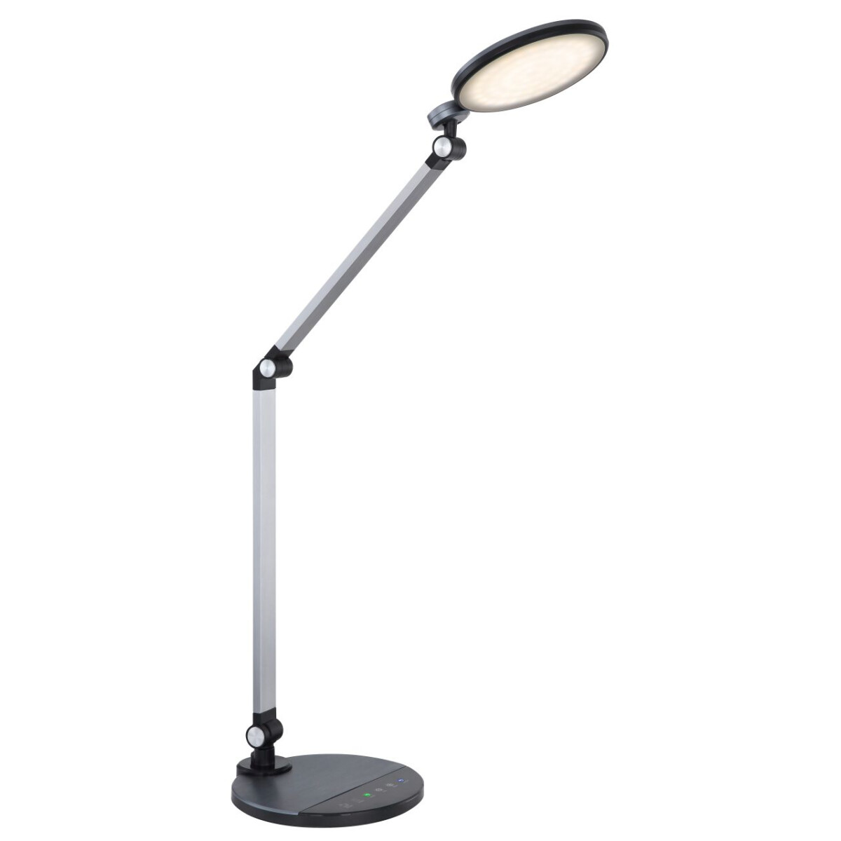 Konsti Tischleuchte Kunststoff Schwarz, Led