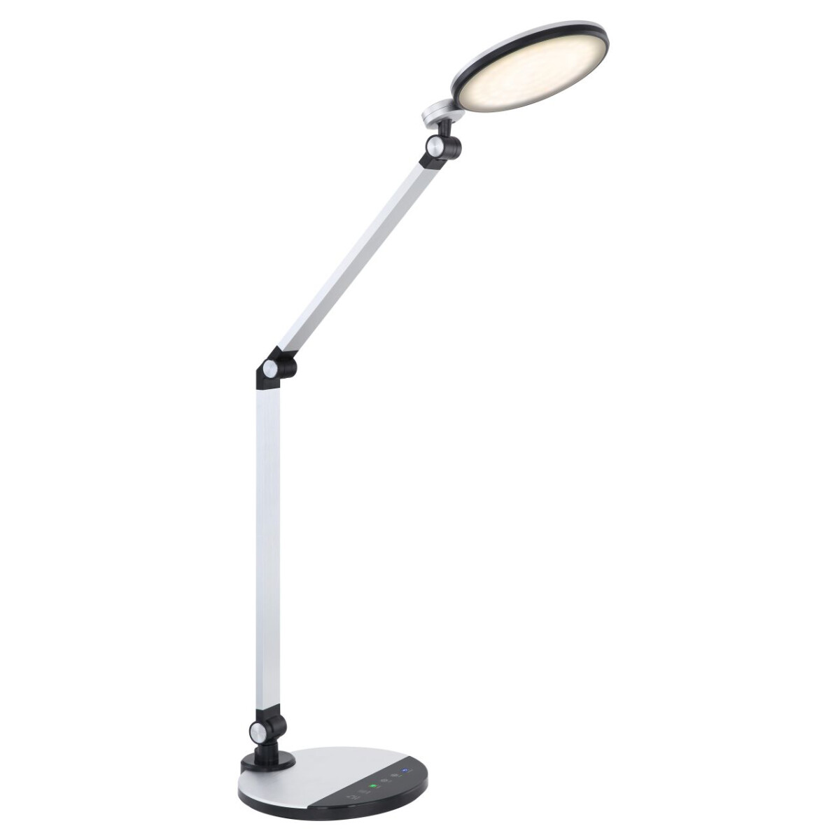 Konsti Tischleuchte Kunststoff Schwarz, Led