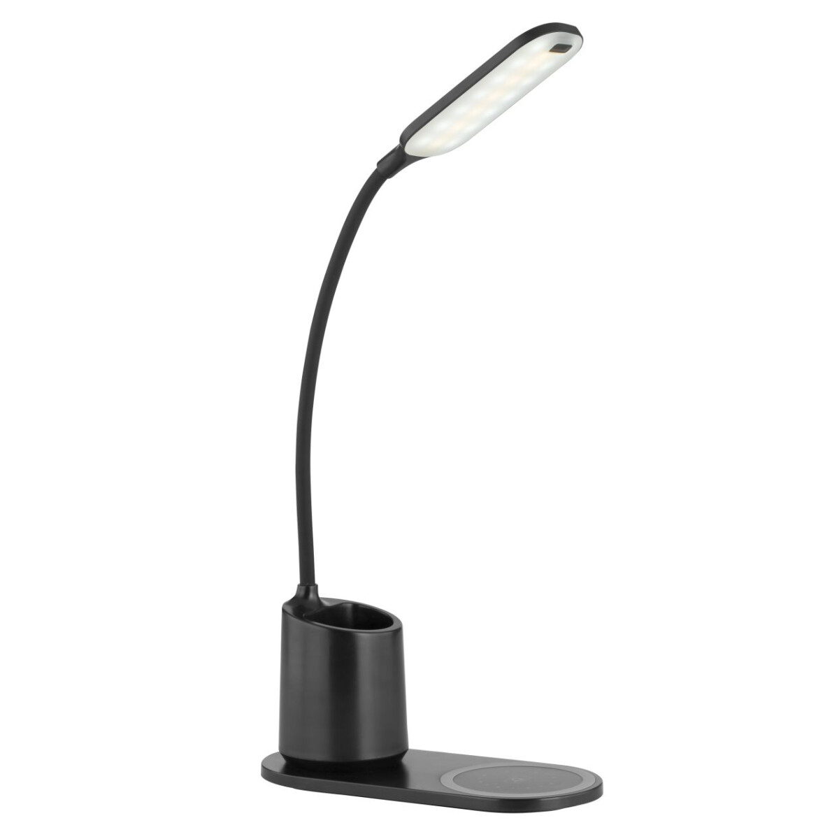 Melli Tischleuchte Kunststoff Schwarz, Led