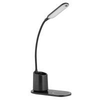 Melli Tischleuchte Kunststoff Schwarz, Led 3
