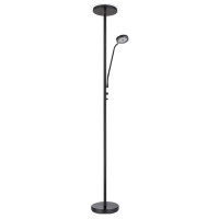 Ernst Stehleuchte Metall Schwarz Matt, Led 4
