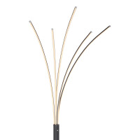 Bizzy Stehleuchte Metall Schwarz Matt, Led 4