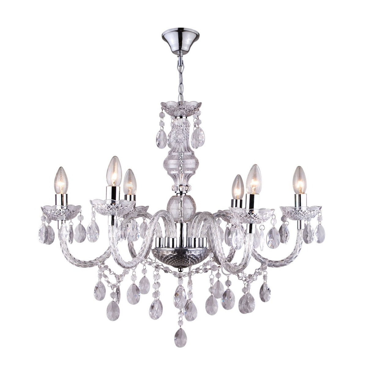 Cuimbra I Luster Metall, 6X E14
