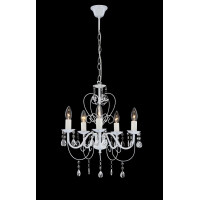 Globo 63126-5 Pinja Luster Metall Weiß, 5X E14 3
