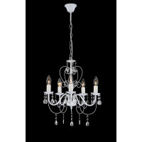 Pinja Luster Metall Weiß, 5X E14 3