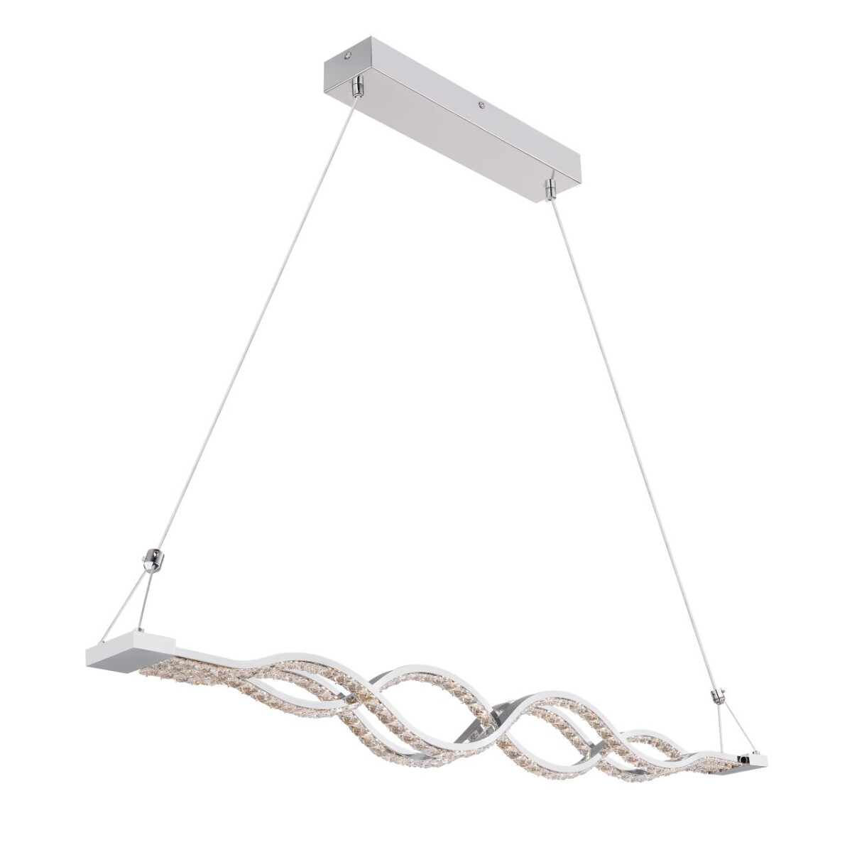Pilla Hängeleuchte Metall Verchromt, Led