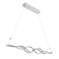 Pilla Hängeleuchte Metall Verchromt, Led 4