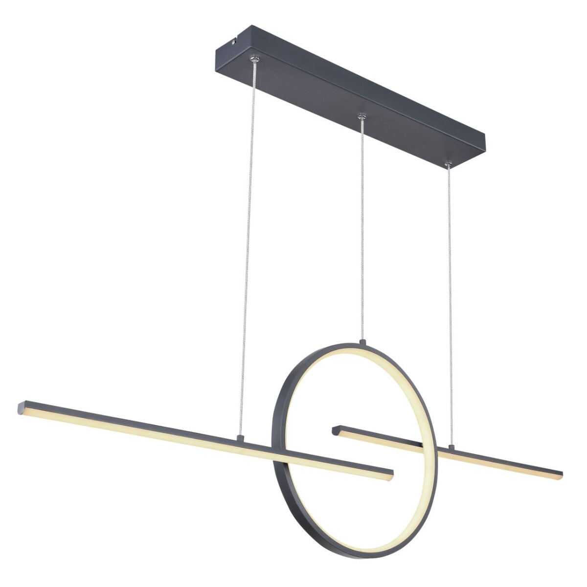 Barral Hängeleuchte Metall Graphit, Led