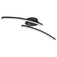 Tansy I Deckenleuchte Metall Schwarz Matt, Led 3