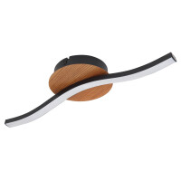Globo 67171-6 Evita Deckenleuchte Metall Schwarz, Led 3