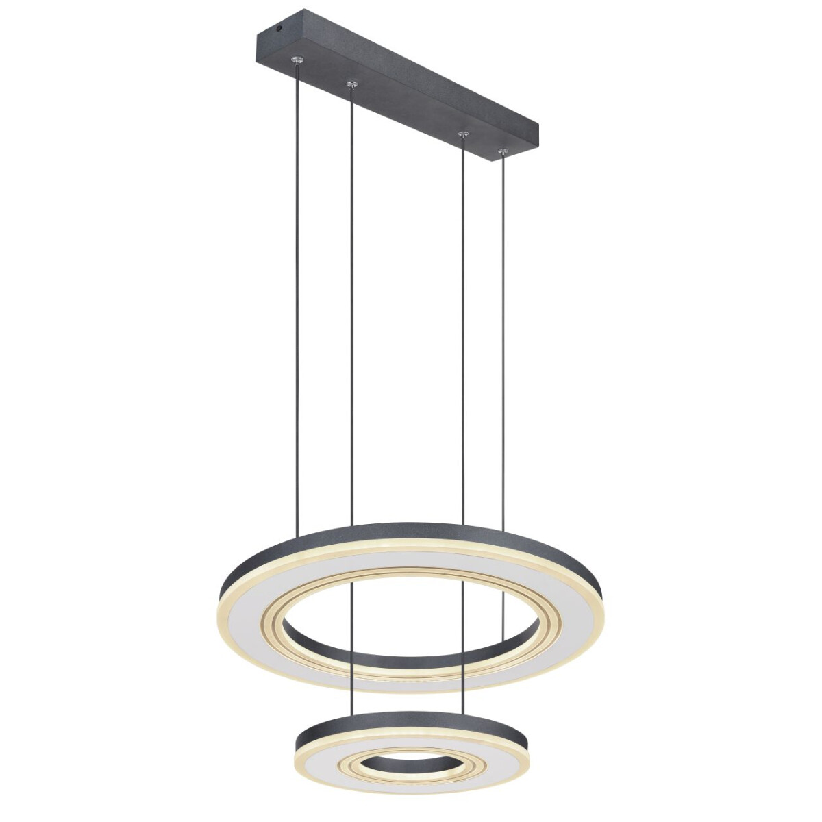 Blasius Hängeleuchte Metall Schwarz, Led