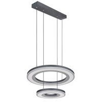 Blasius Hängeleuchte Metall Schwarz, Led 3
