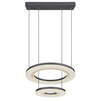 Blasius Hängeleuchte Metall Schwarz, Led 4