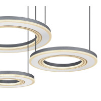 Globo 67191-80 Blasius Hängeleuchte Metall Schwarz, Led