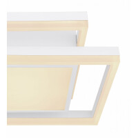 Squares Deckenleuchte Metall Weiß, Led 5