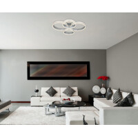 Rubio Deckenleuchte Metall Grau, Led 2