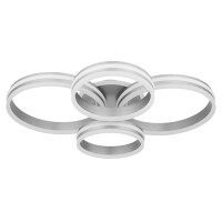 Rubio Deckenleuchte Metall Grau, Led 3
