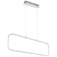 Silla Hängeleuchte Metall Nickel Matt, Led 2