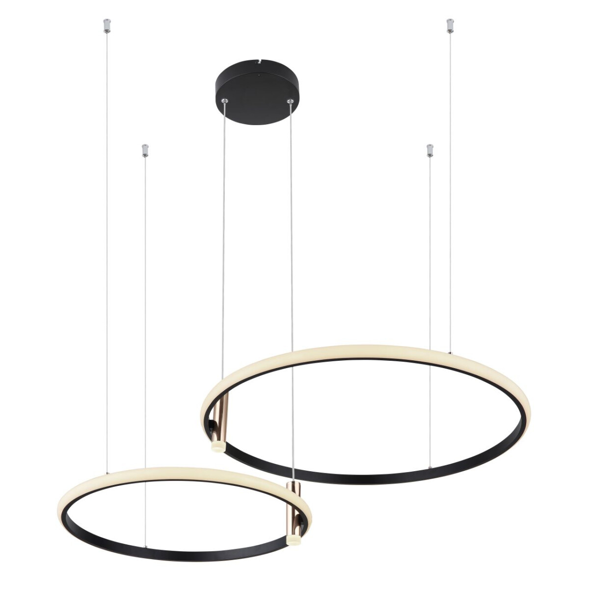Coco Hängeleuchte Metall Schwarz Matt, Led