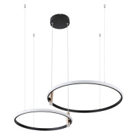 Globo 67300H Coco Hängeleuchte Metall Schwarz Matt, Led