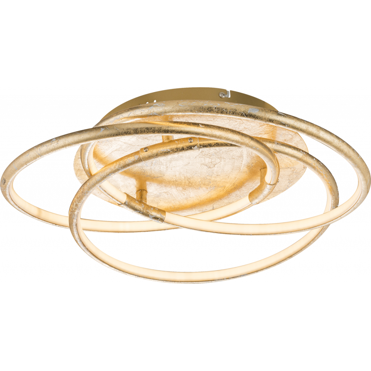 Barna Deckenleuchte Aluminium Goldfarben, Led