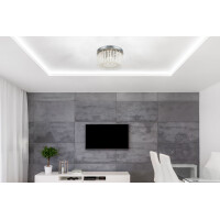 Joyce Deckenleuchte Metall Verchromt, Led 2