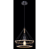Globo 69029 Ulleu Hängeleuchte Metall Schwarz, 1X E27 3