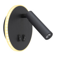 Globo 78405S Many Wandleuchte Metall Schwarz, Led 5
