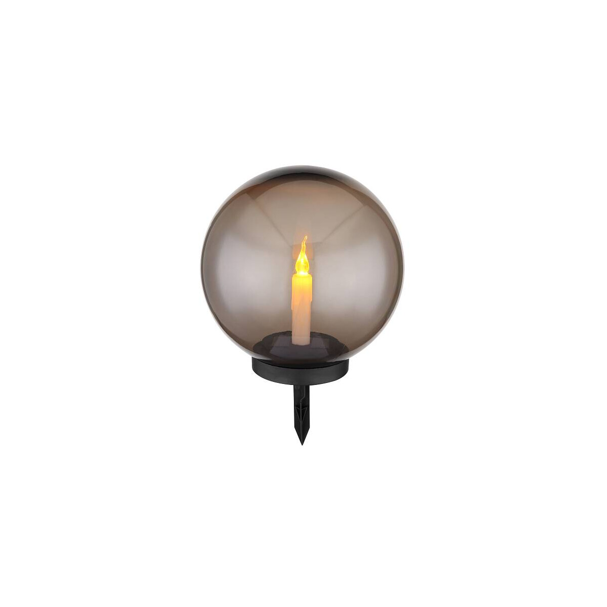 Solarleuchte Kunststoff Schwarz, 1Xled Solarleuchte Kunststoff Schwarz, Led