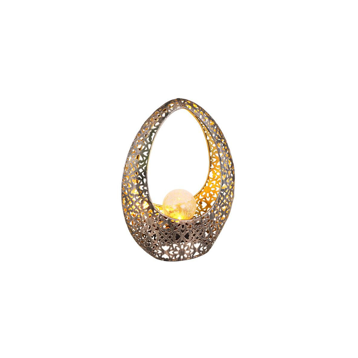 Solarleuchte Metall Bronzefarben, 1Xled Solarleuchte Metall Bronzefarben, Led